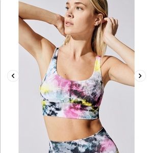 🐠NWT🐠 XS Beach Riot Leah Top Sunburst Tie Dye